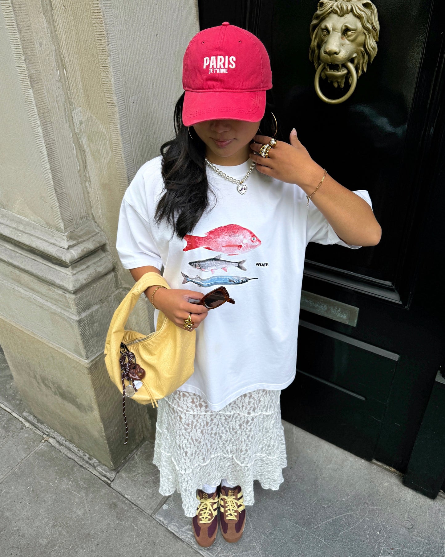 TRIPLE CATCH TEE