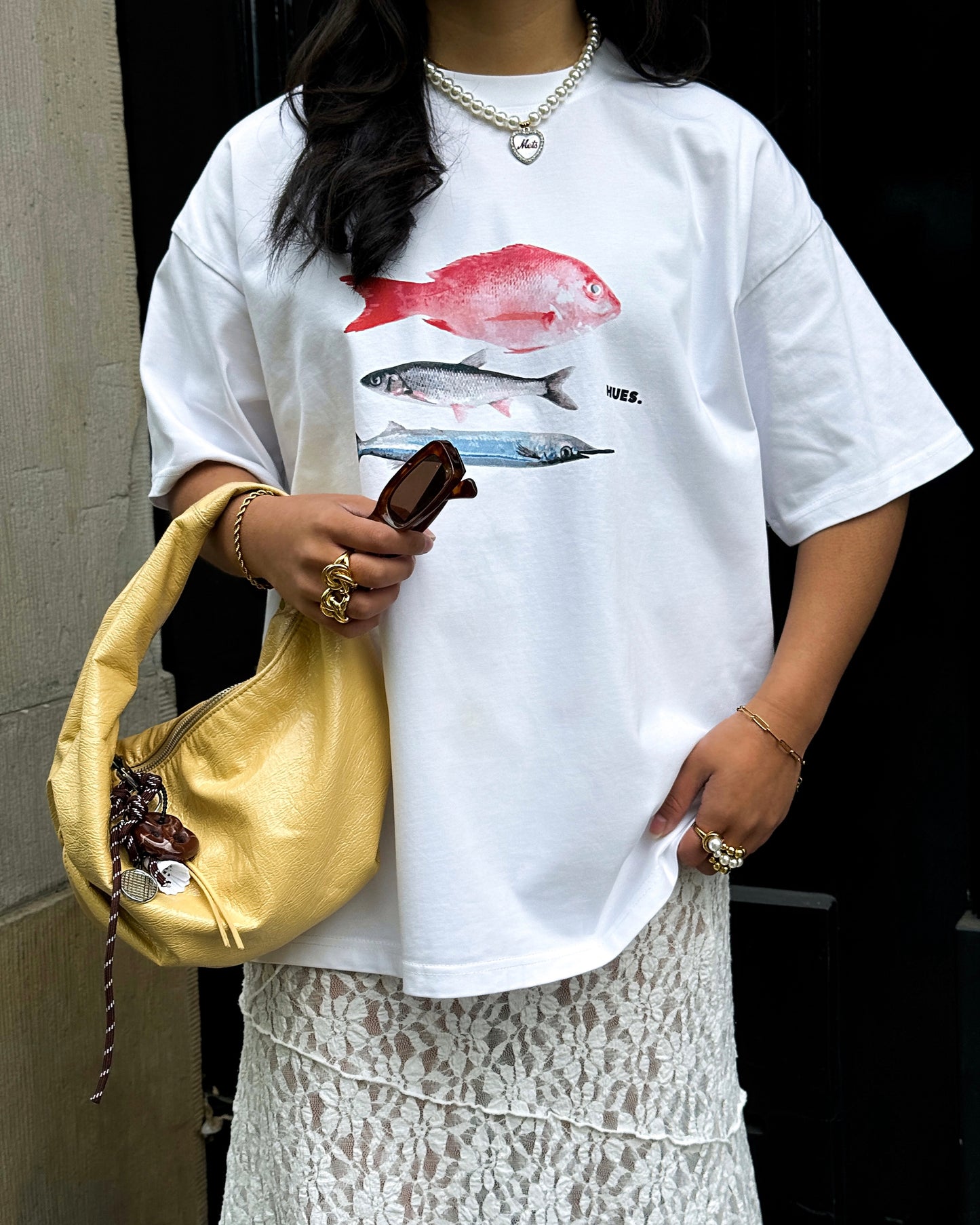 TRIPLE CATCH TEE