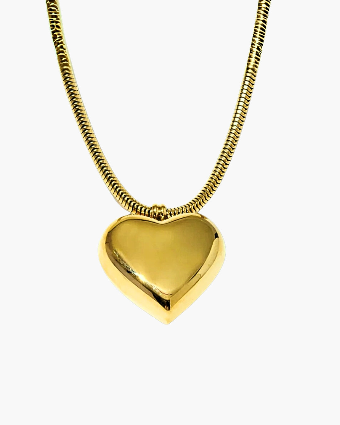 CHUNKY CHAIN NECKLACE - GOLD