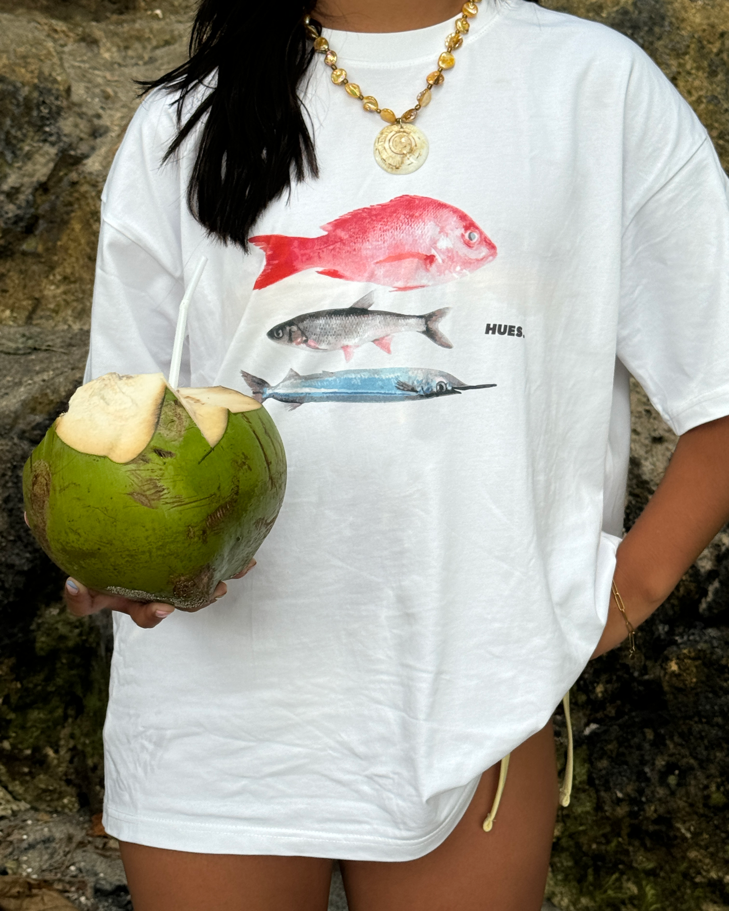 TRIPLE CATCH TEE