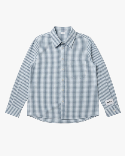 CHECKED SHIRT - BLUE