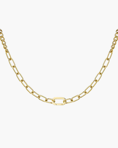 CHUNKY CHAIN ​​NECKLACE - GOLD