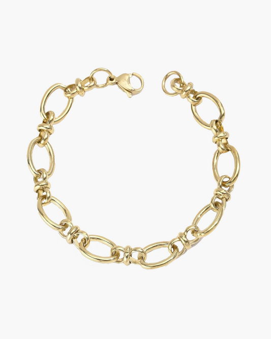 CHUNKY CHAIN ​​BRACELET - GOLD