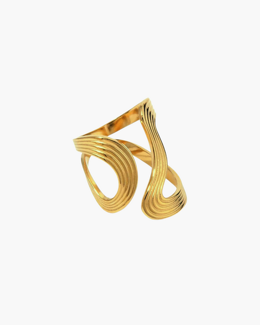 SWIRL RING - GOLD