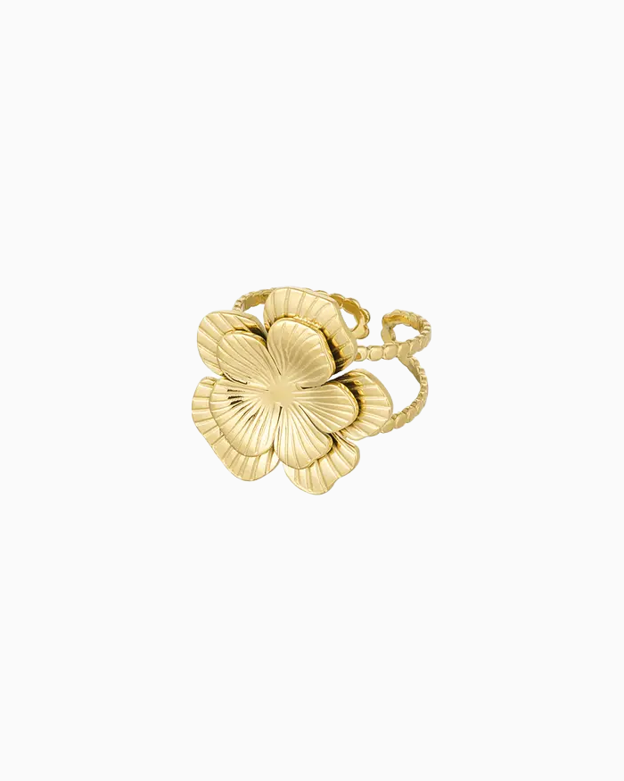 FLOWER RING - GOLD