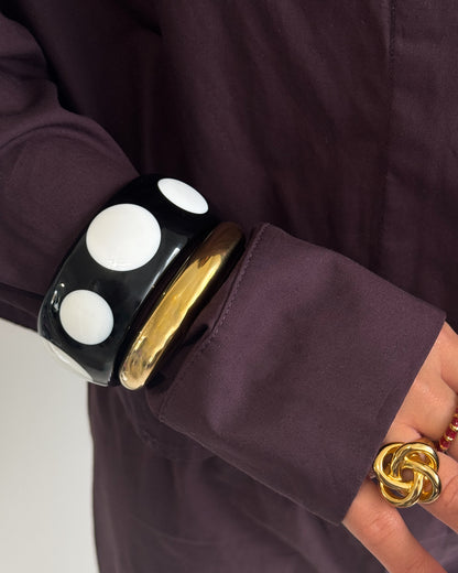 POLKA DOT BANGLE BRACELET