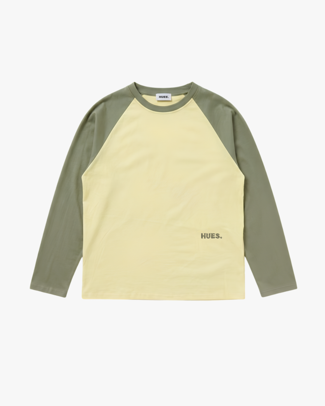RAGLAN LONGSLEEVE - YELLOW/KHAKI