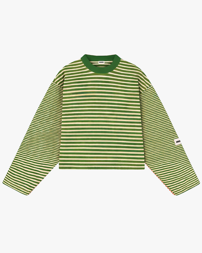 STRIPED LONGSLEEVE - GREEN/YELLOW
