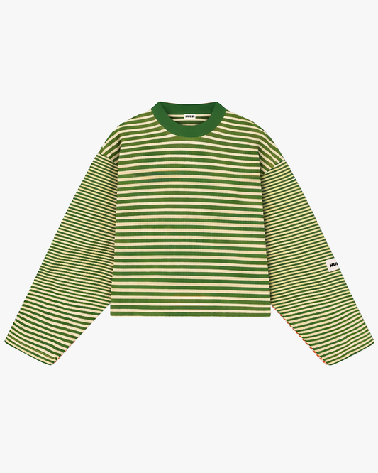 STRIPED LONGSLEEVE - GREEN/YELLOW