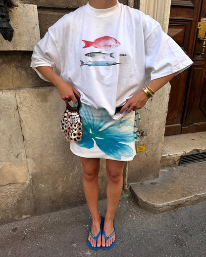 TRIPLE CATCH TEE